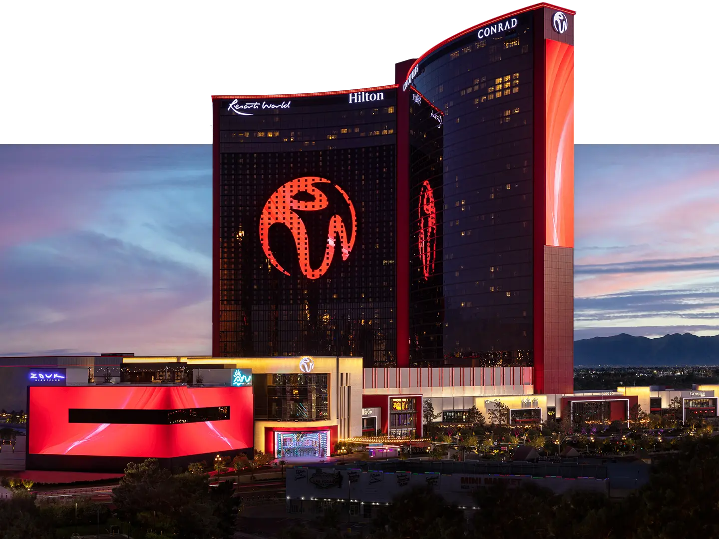 Resorts World Building Exterior View